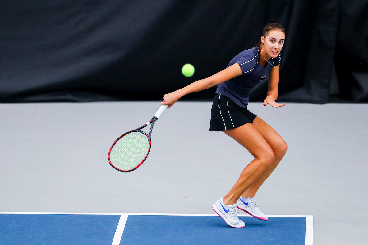 Anastasia Tkachenko.

Kentucky competes in the second day of the Kentucky Invite.

Photo by Hannah Phillips | UK Athletics
