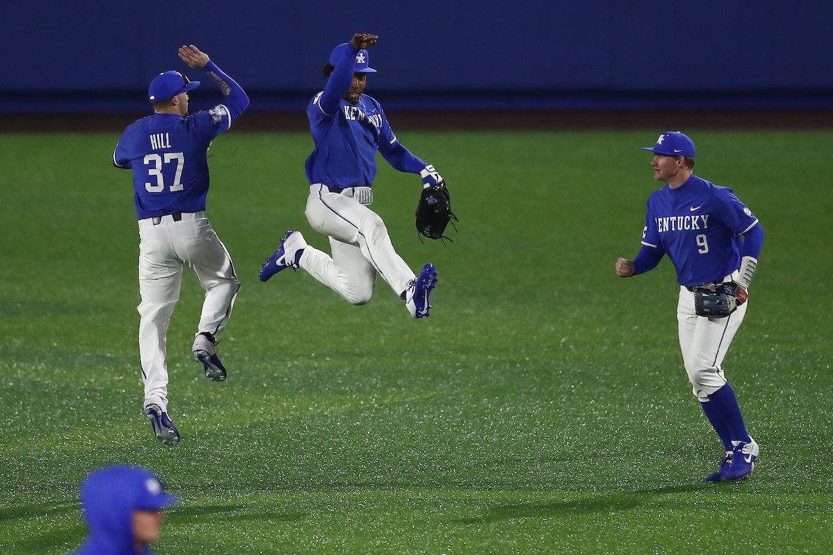 Team.

Kentucky beat Southeast Missouri State 9-4.

Photo by Elliott Hess | UK Athletics