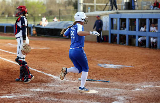 Kayla Kowalik

The softball team falls to Ole Miss in a double Header on Saturday, April 6, 2019. 

Photo by Britney Howard | UK Athletics