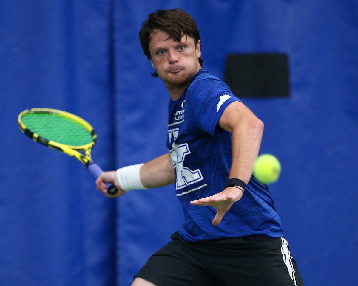 JJ Mercer.

Kentucky defeats Tennessee 4-3.

Photo by Tommy Quarles | UK Athletics