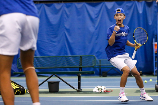 Ying-Ze Chen. 

Kentucky beat IUPUI 4-0. 

Photo by Eddie Justice | UK Athletics