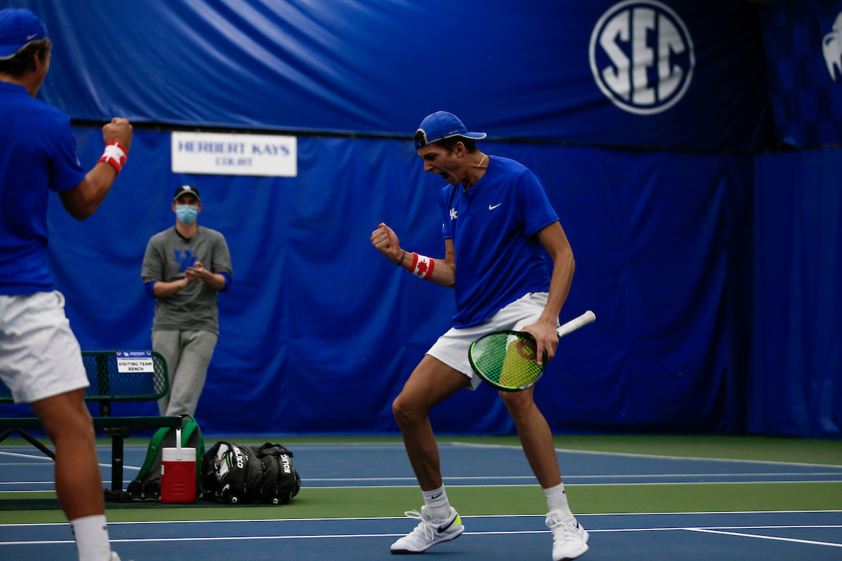 Alexandre Leblanc.

Kentucky beats Notre Dame.

Photo by Sarah Caputi | UK Athletics