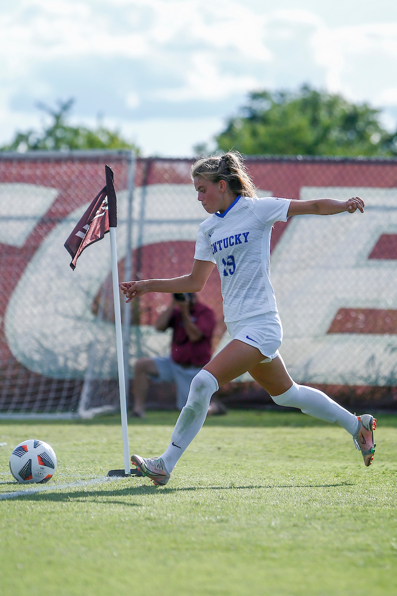 Sara Makoben-Blessing.

Kentucky beats Eastern Kentucky University 6 - 0.

Photo by Sarah Caputi | UK Athletics