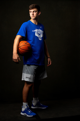 Isaac Degregorio.

2020 - 2021 Menâ??s Basketball Photoday.

Photo by Eddie Justice | UK Athletics