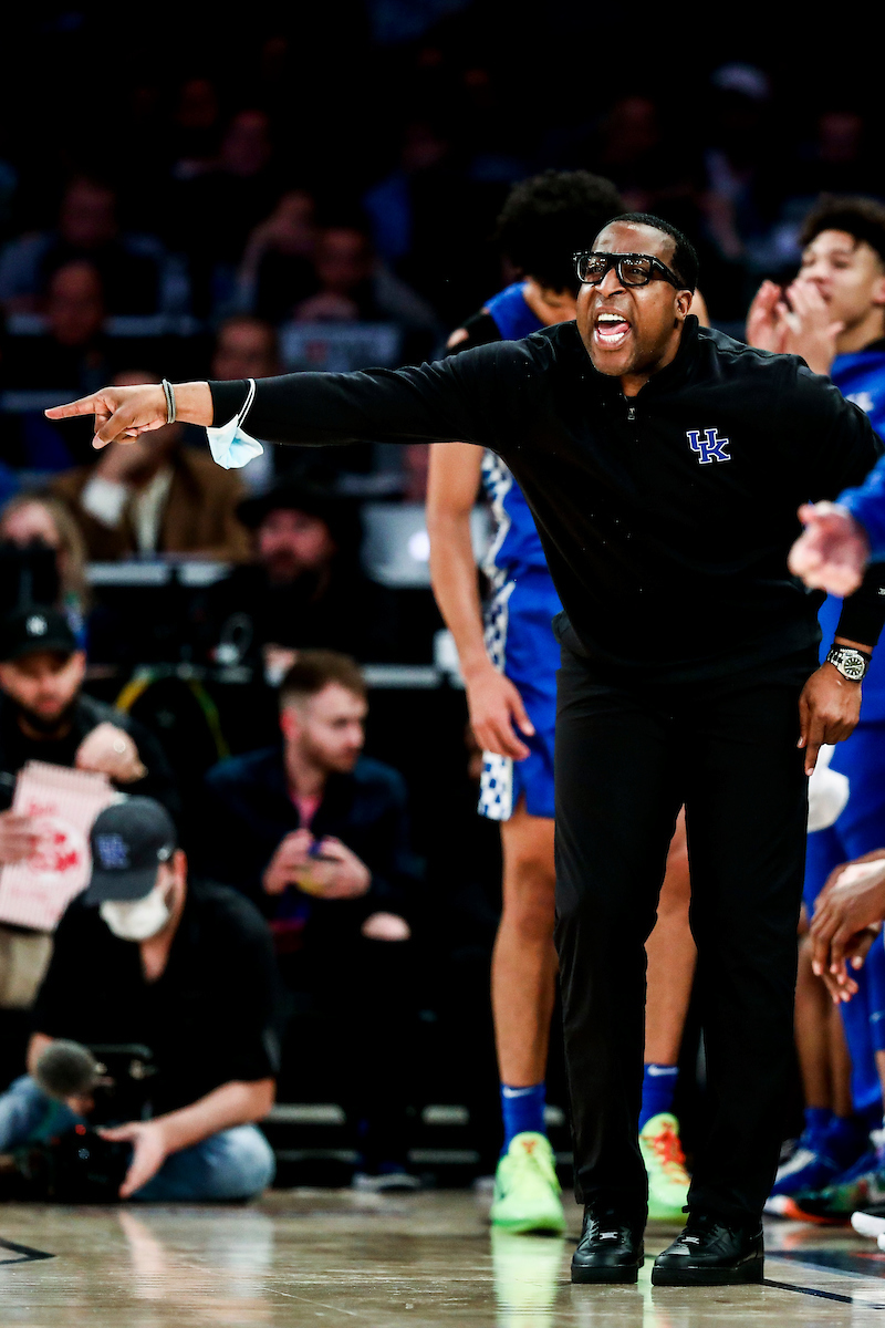 Chin Coleman.

Kentucky loses to Duke 79-71 in the Champions Classic at Madison Square Garden in New York on Nov. 9, 2021.

Photos by Chet White | UK Athletics
