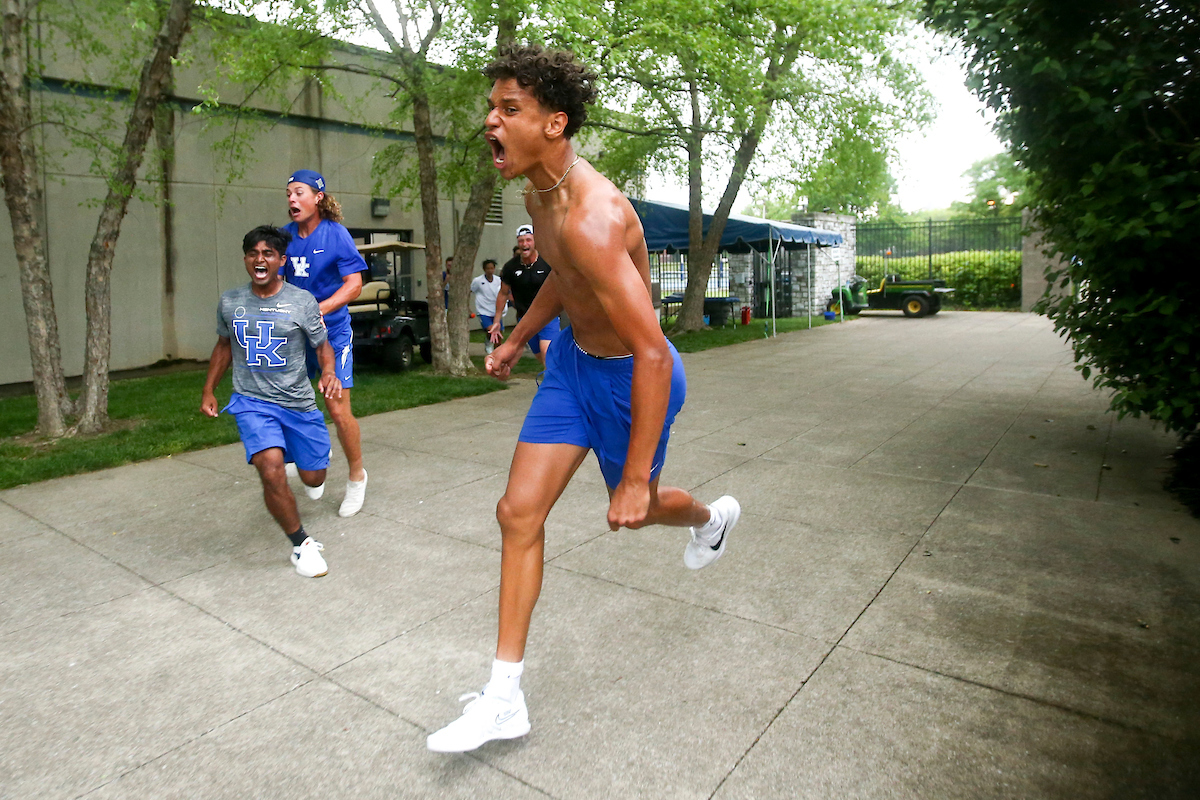 Gabriel Diallo, Heman Nama, Liam Draxl.

Kentucky defeats Wake Forest 4-2 in NCAA Tournament Sweet Sixteen.

Photo by Grace Bradley | UK Athletics