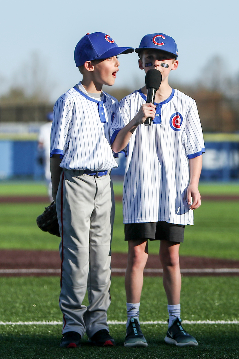 Play Ball Kids. 

Kentucky loses to Vanderbilt 0-8.

Photo by Sarah Caputi | UK Athletics