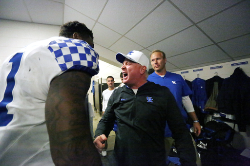 Mark Stoops, Josh Allen

UK beats Missouri 15-14. 

Photo by Britney Howard | UK Athletics