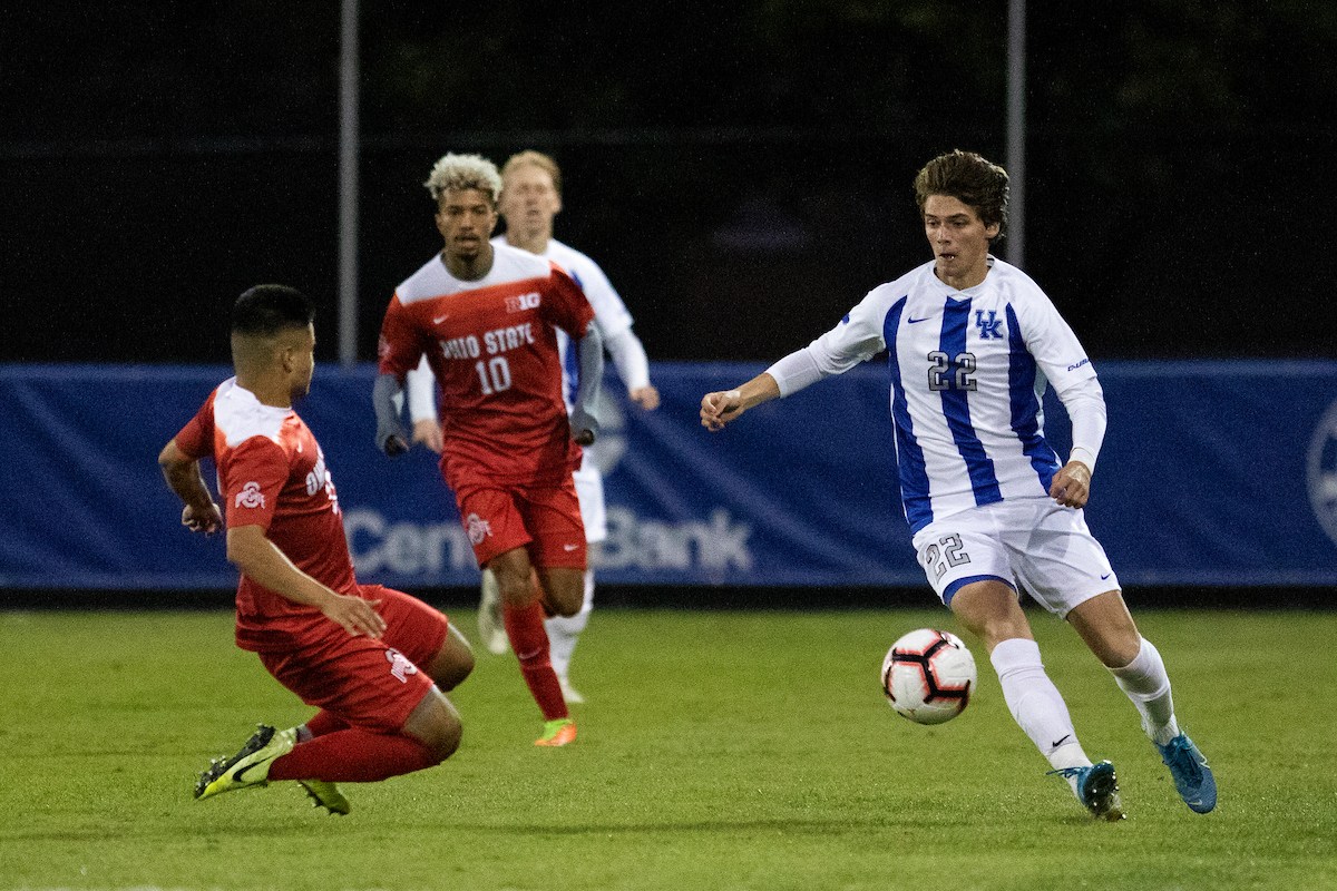 Jansen Wilson.

Kentucky defeats Ohio State University 2-1.

Photo by Grace Bradley | UK Athletics