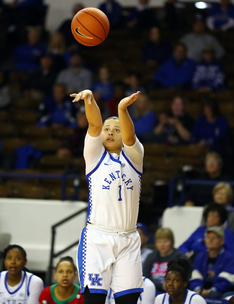Sabrina Haines

Kentucky beats Samford 79-49. 

Photo by Britney Howard | Staff