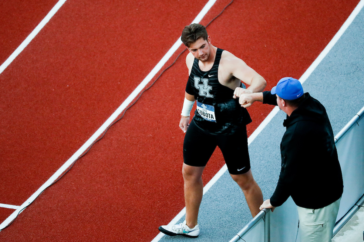 Josh Sobota. Keith McBride.

Day 1. 2021 NCAA Track and Field Championships.

Photo by Chet White | UK Athletics