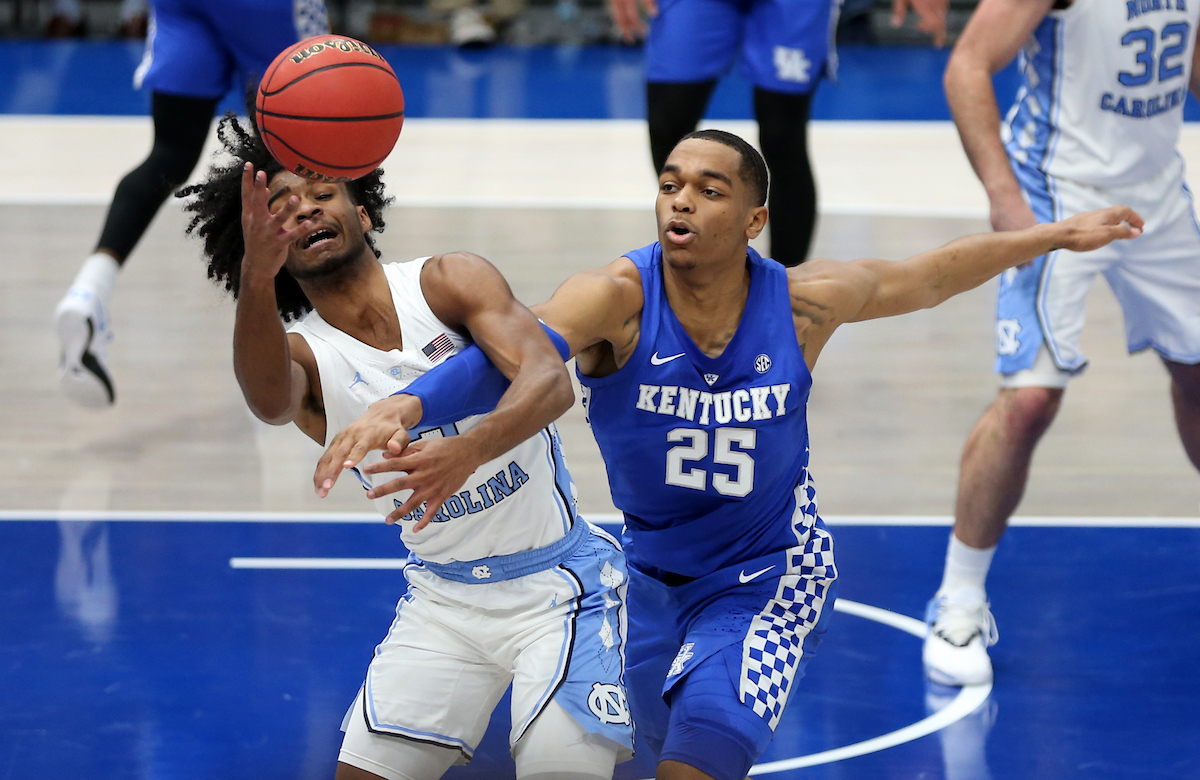 PJ Washington. 

UK beats to UNC 80-72. 


Photo By Barry Westerman | UK Athletics