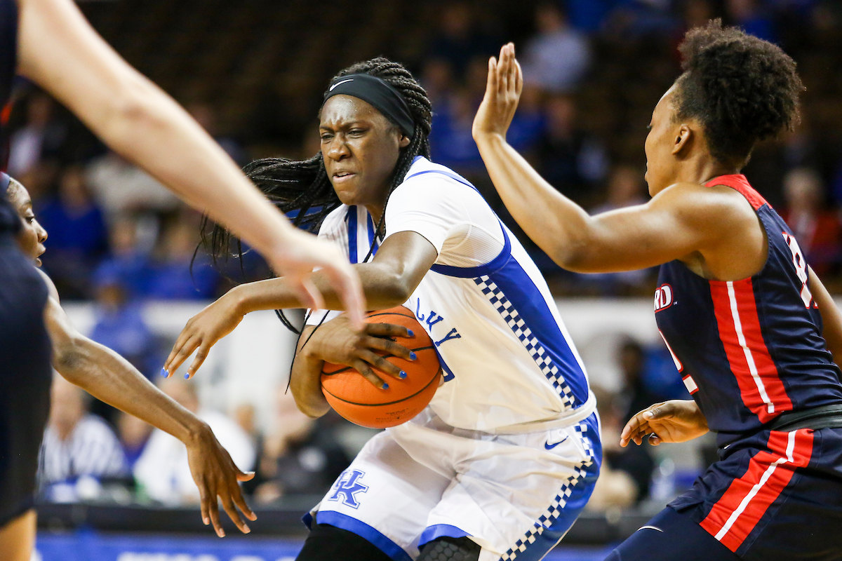 Rhyne Howard.

Kentucky beats Samford 79-49.

Photo by Hannah Phillips | UK Athletics