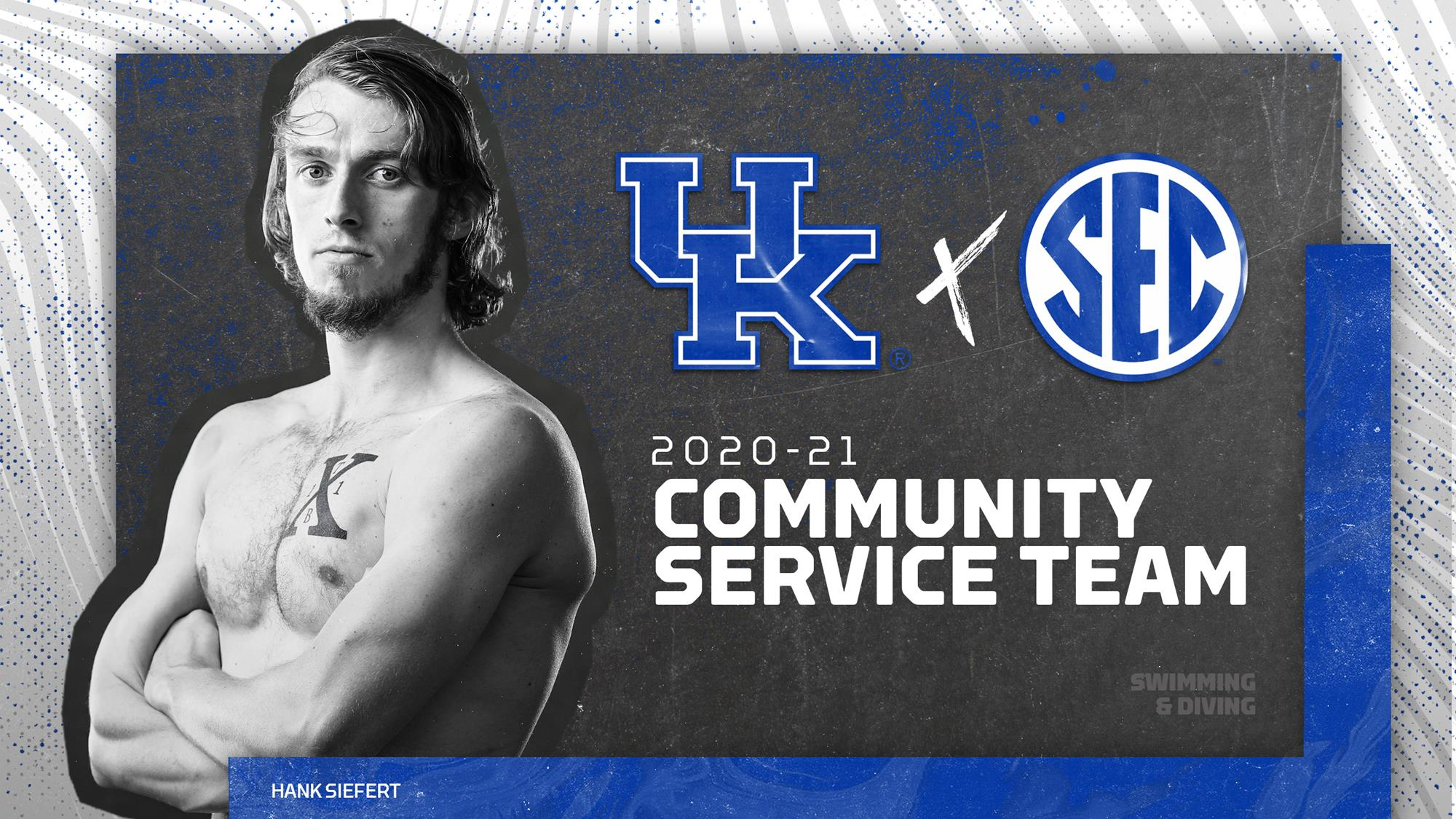 Siefert Selected to SEC Men’s Swimming & Diving Community Service Team