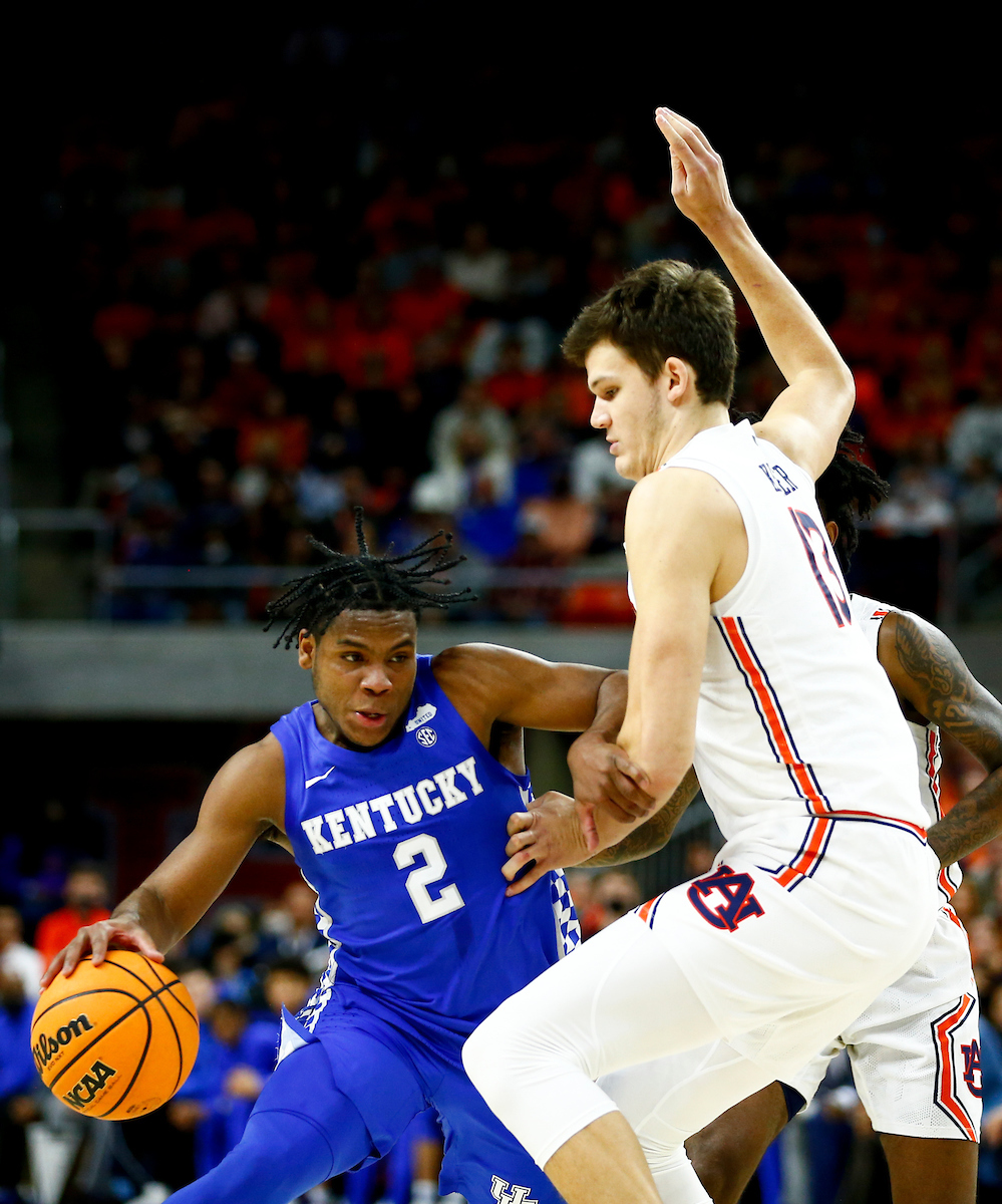 Sahvir Wheeler. 

Kentucky falls to Auburn 80-71. 

Photo By Barry Westerman | UK Athletics