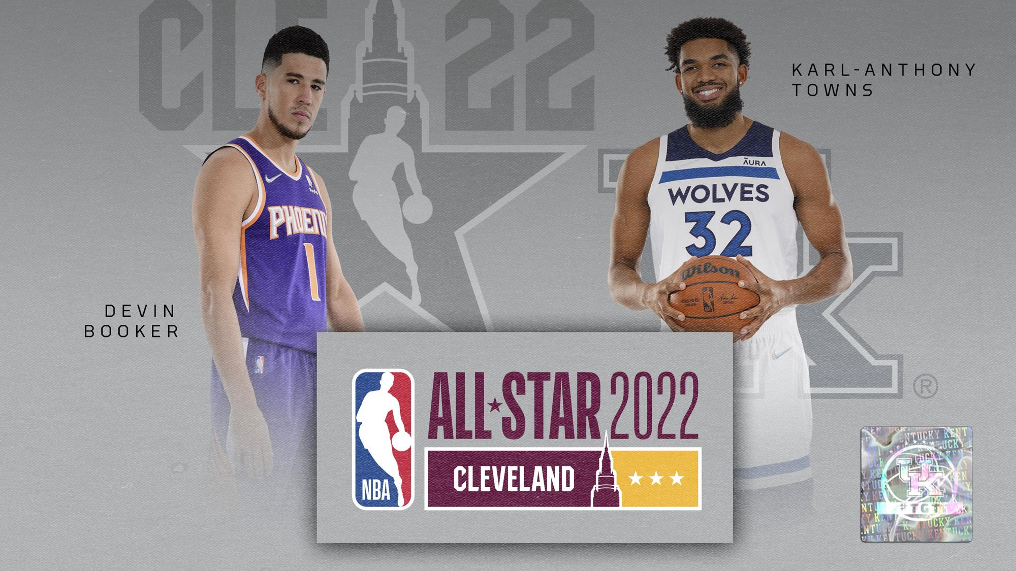 Devin Booker and Karl-Anthony Towns Named 2022 NBA All-Stars