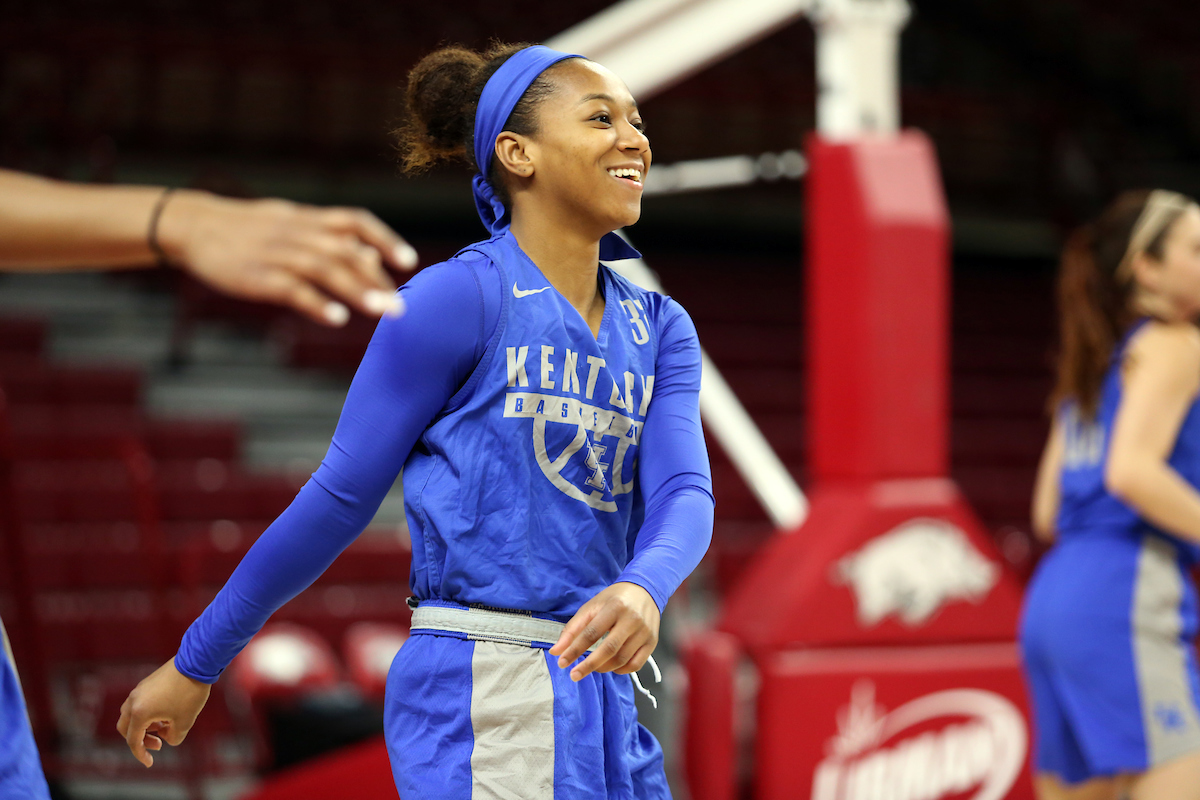 Jaida Roper

The University of Kentucky women's basketball team practices at Bud Walton Arena on Monday, January 29, 2018.
Photo by Britney Howard | UK Athletics