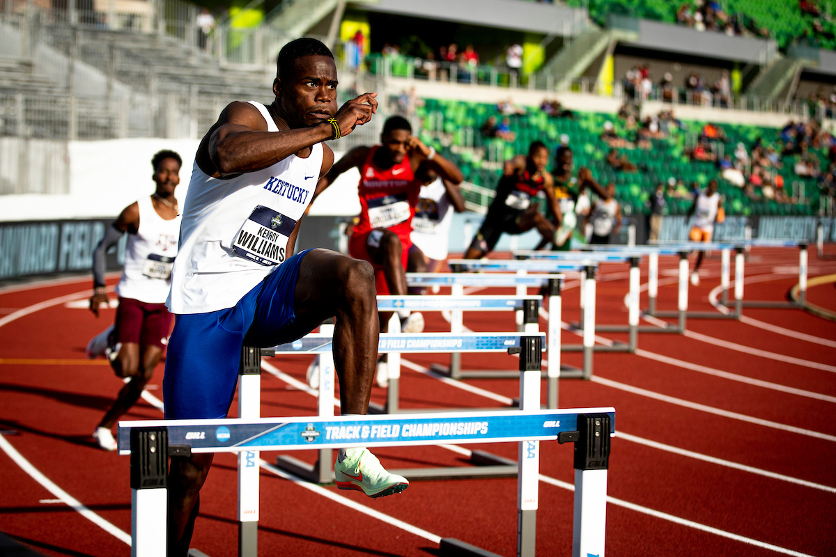 Kenroy Williams.

Day one. NCAA Track and Field Outdoor Championships.

Photo by Chet White | UK Athletics