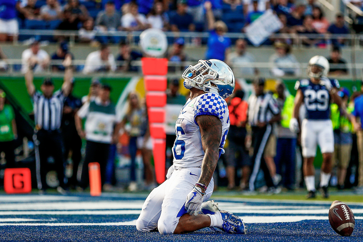 Benny Snell.

The UK football team beat Penn State27-24 in the Citrus Bowl.

Photo by Chet White | UK Athletics