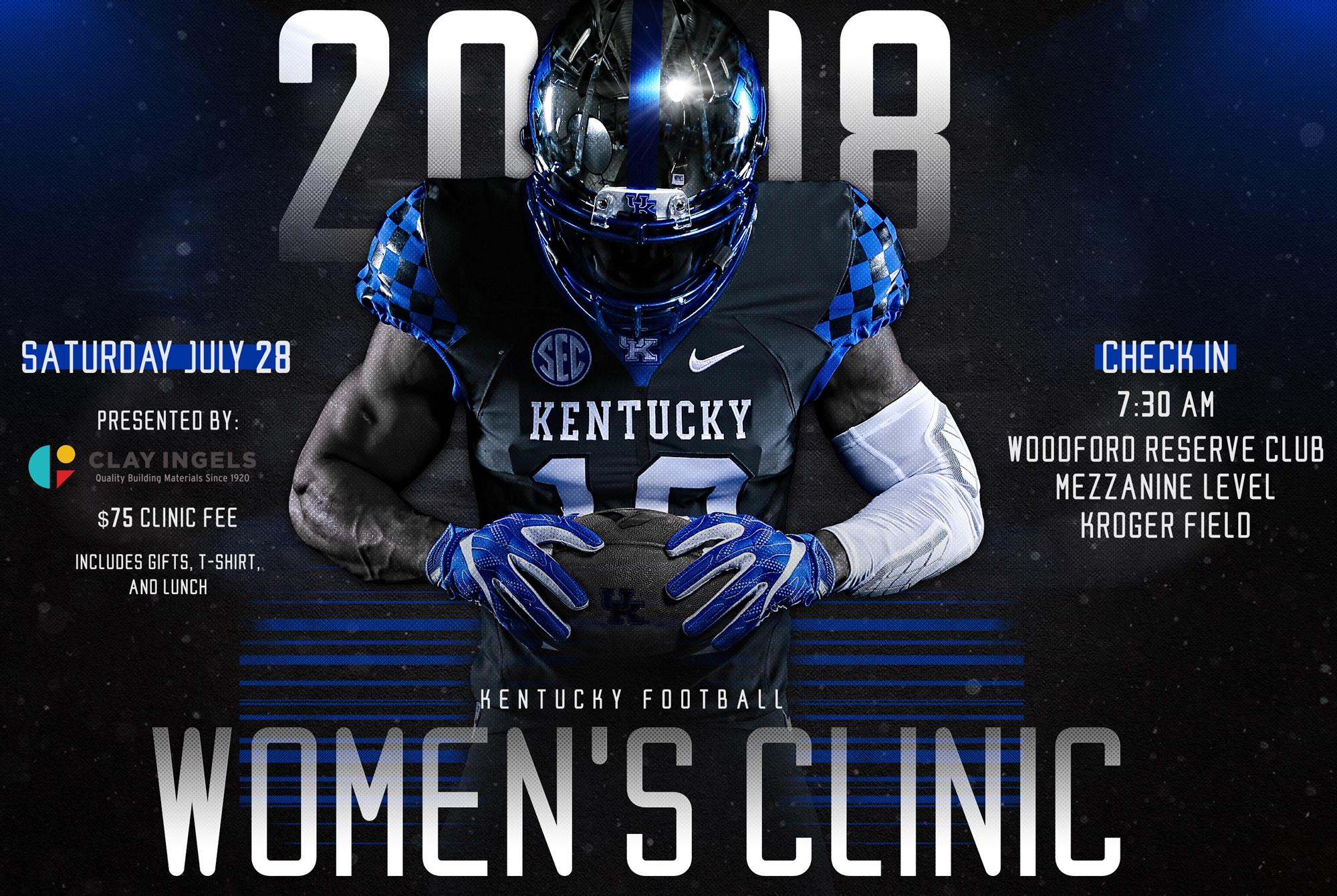 2018 Kentucky Football Women's Clinic