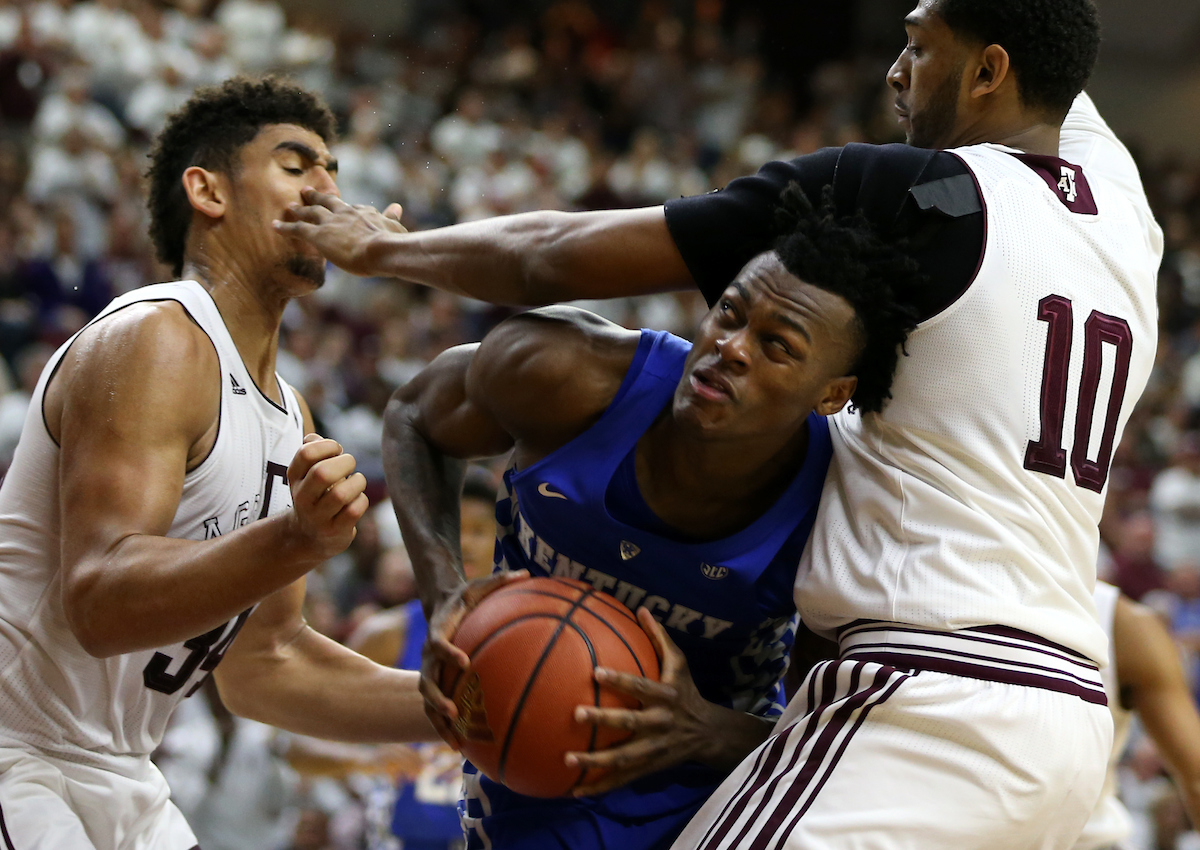 Jared Vanderbilt

The University of Kentucky men's basketball team is defeated by Texas A&M 85-74 on Saturday, February 10th, 2018 at Reed Arena in College Station, TX.


Photo By Barry Westerman | UK Athletics