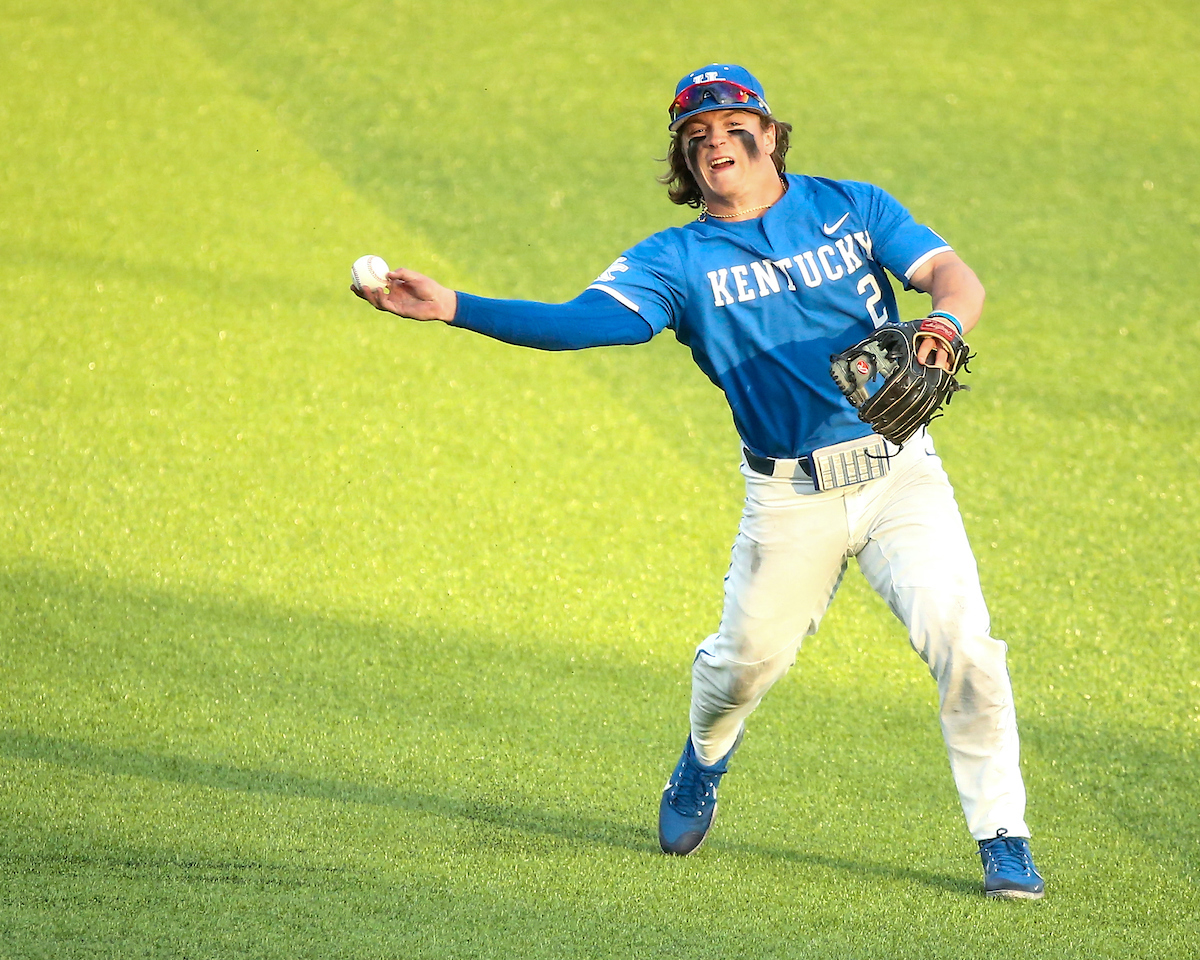 Austin Schultz. 

Kentucky beats WKU 6-5. 

Photo by Eddie Justice | UK Athletics