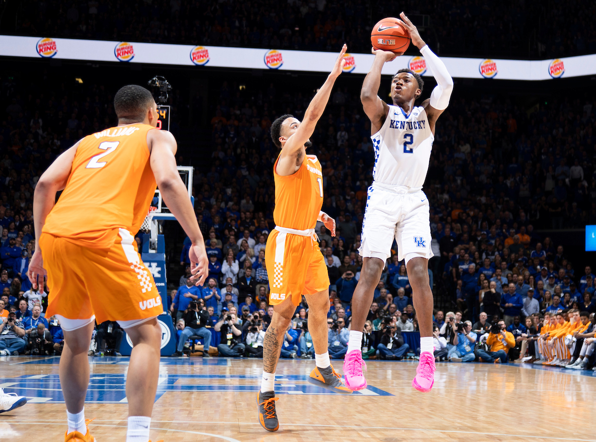 Ashton Hagans.

Kentucky beat Tennessee 86-69.

Photo by Chet White | UK Athletics