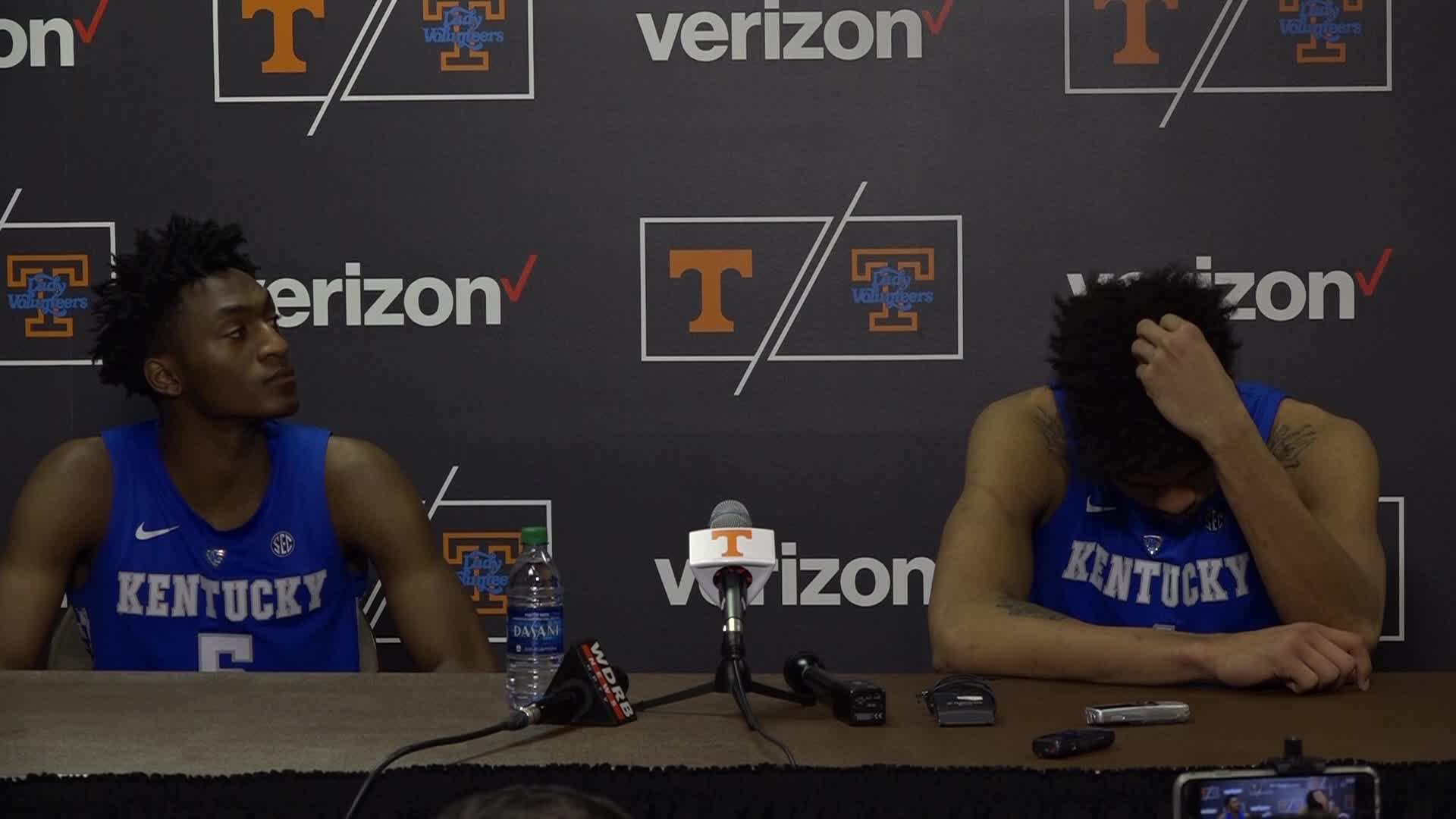 MBB: Quickley and Richards - Tennessee Postgame