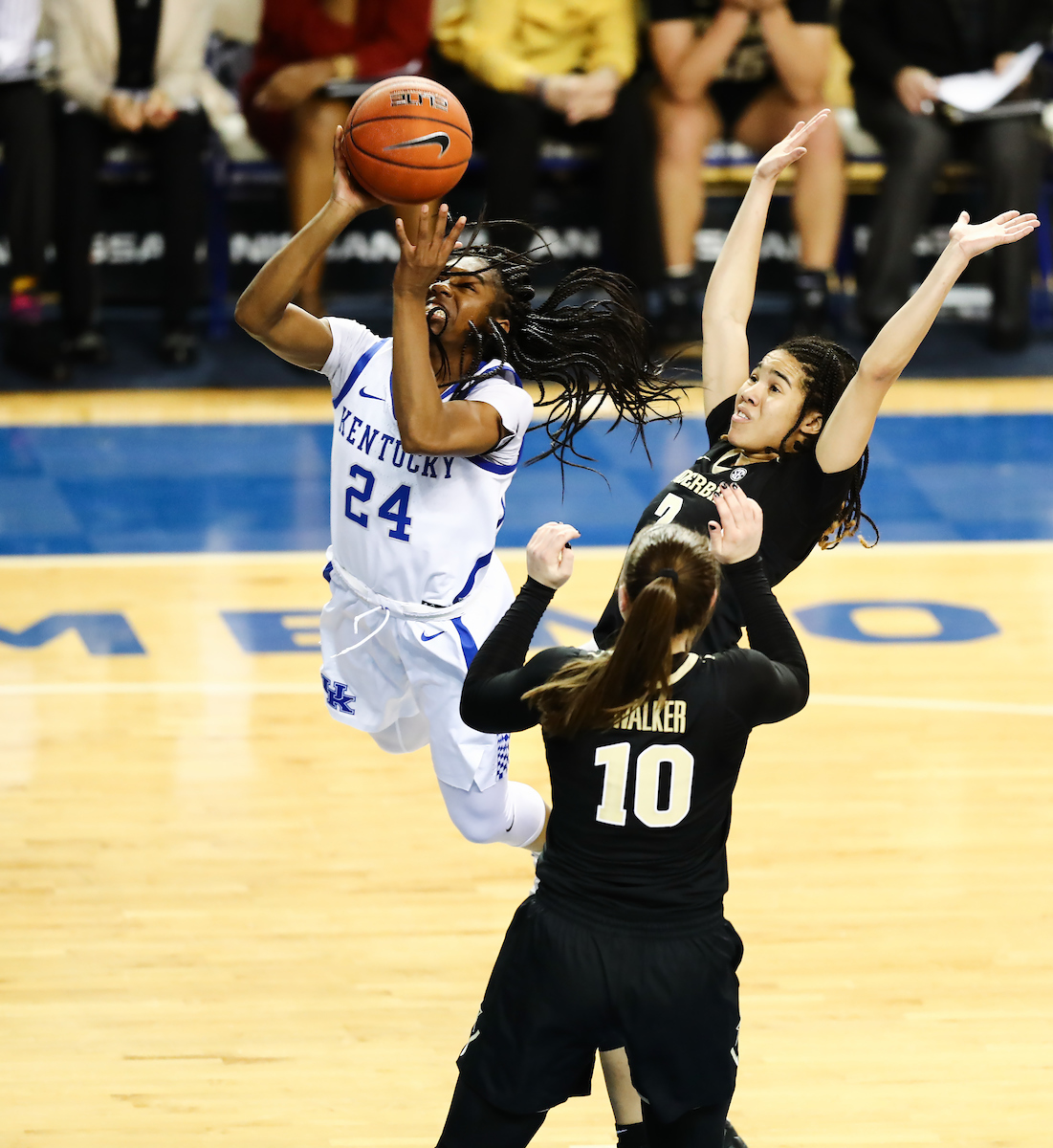 TAYLOR MURRAY.

Kentucky women's basketball beats Vandy, 77-55.

Photo by Elliott Hess | UK Athletics