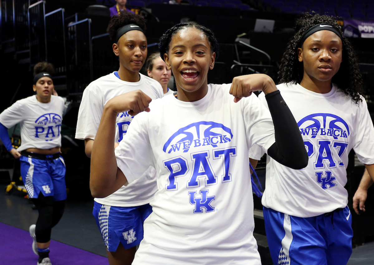 KEKE McKinney

Kentucky Women's Basketball beat LSU 64-60. 

Photo by Britney Howard  | UK Athletics