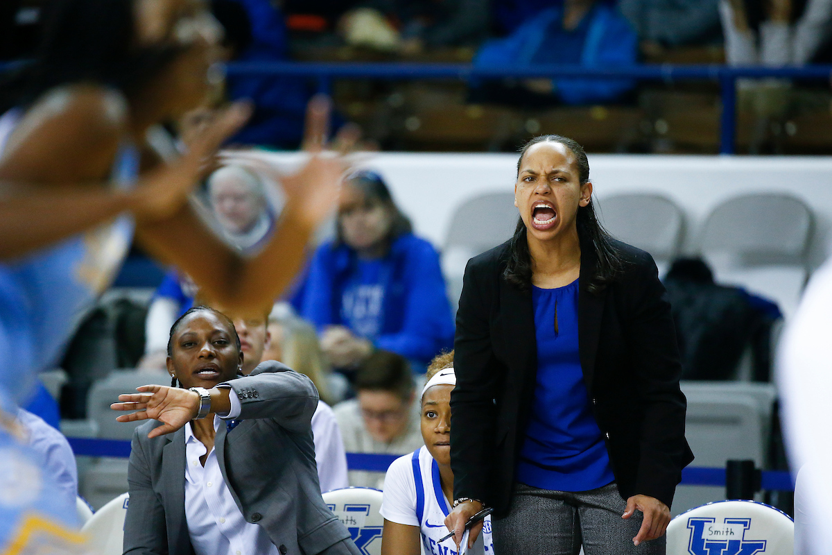 Amber Smith.

UK women's basketball beat Southern 91-41.

Photo by Chet White | UK Athletics