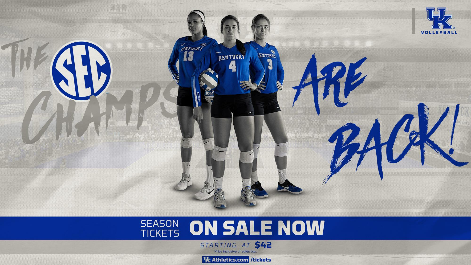 Kentucky Volleyball Season Tickets On Sale Now