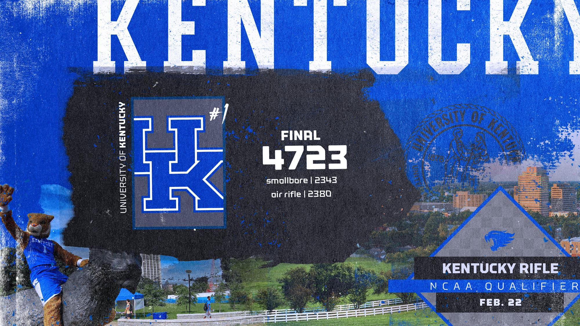 No. 1 Kentucky Posts Total Team Effort, 4723 at NCAA Qualifier