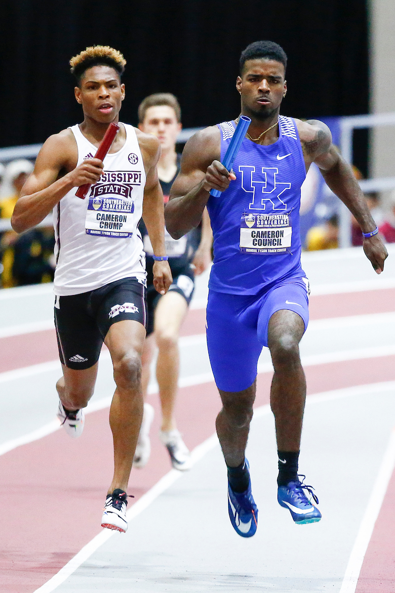 Cameron Council.

Day two of the 2019 SEC Indoor Track and Field Championships.

Photo by Chet White | UK Athletics