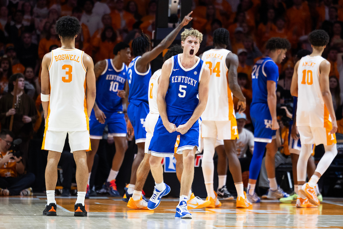 Kentucky-Tennessee Men's Basketball Photo Gallery
