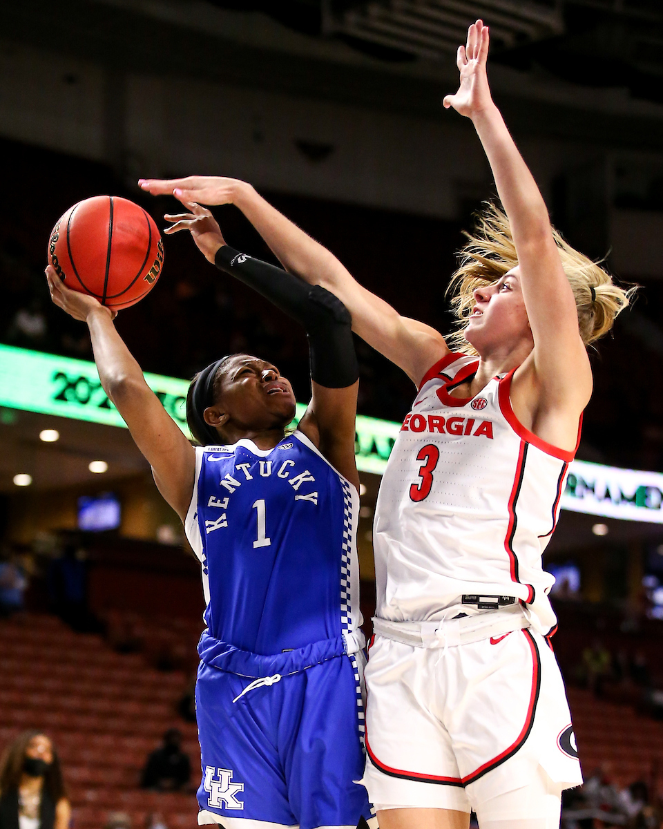 Robyn Benton. 

Kentucky loses to Georgia 78-66 at the SEC Tournament. 

Photo by Eddie Justice | UK Athletics