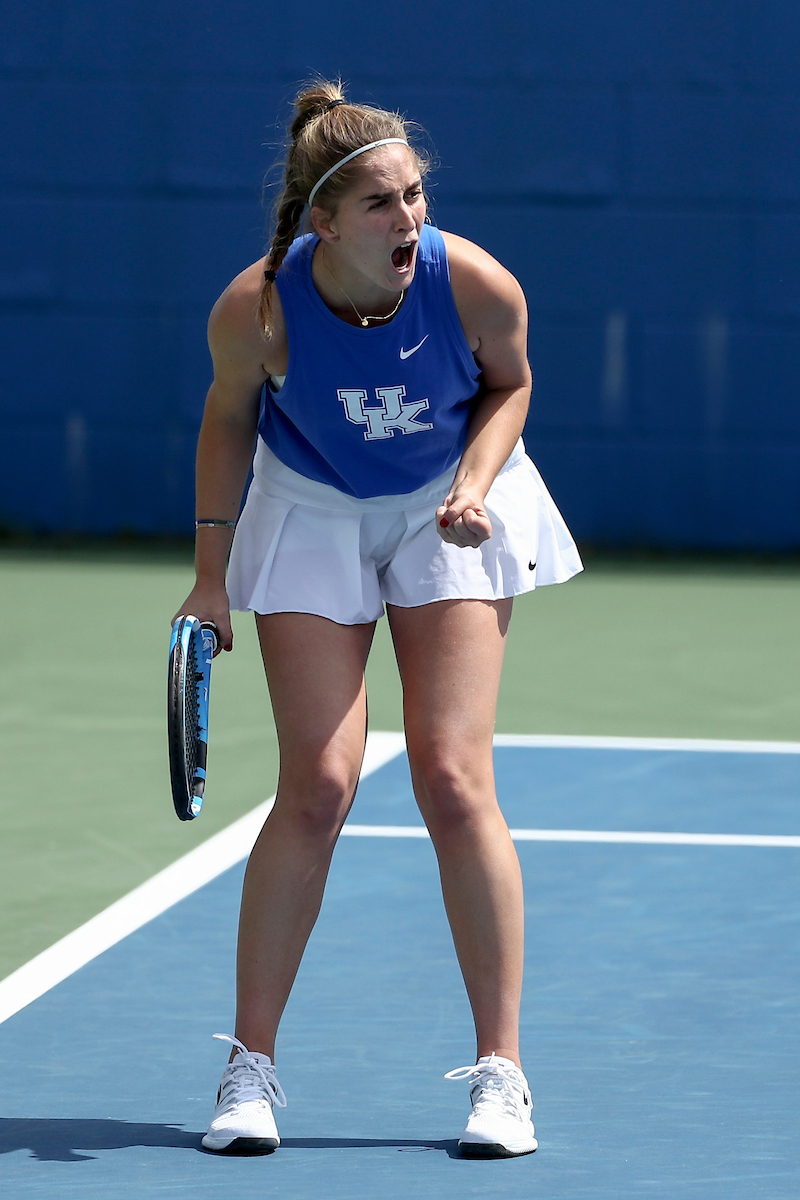 Carlota Molina.

Kentucky loses to South Carolina 4-2.

Photos by Chet White | UK Athletics