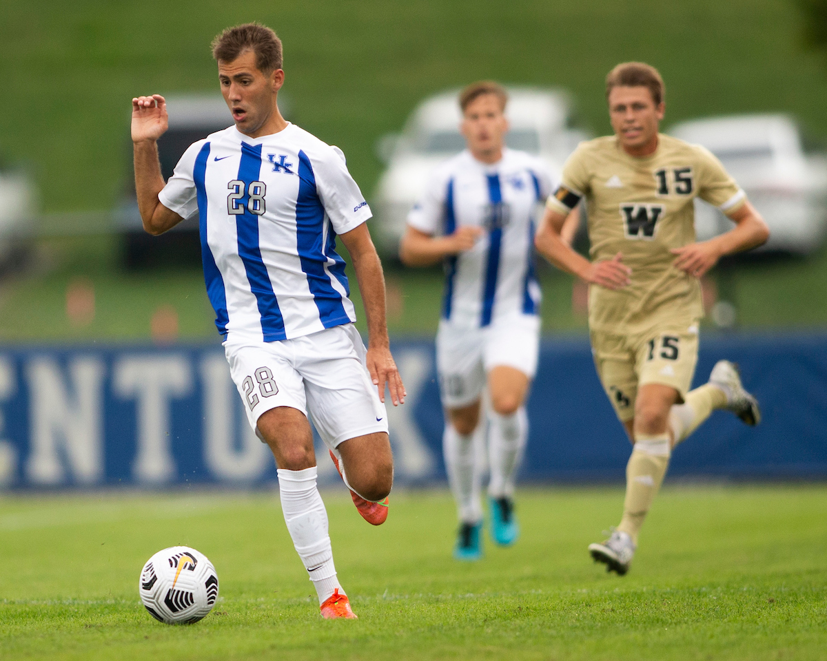 Cameron Wheeler.

Kentucky defeats Western Michigan 1-0.

Photo by Grace Bradley | UK Athletics