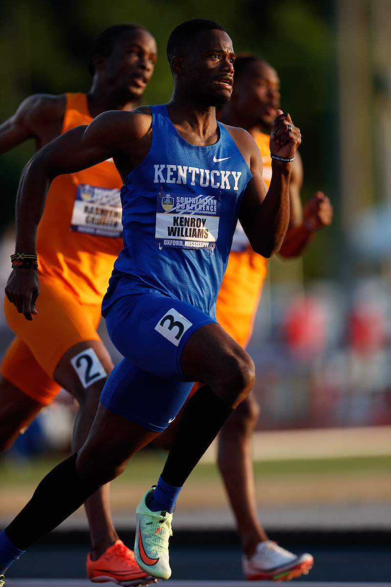 Kenroy Williams.

SEC Day 3.

Elliott Hess | UK Athletics