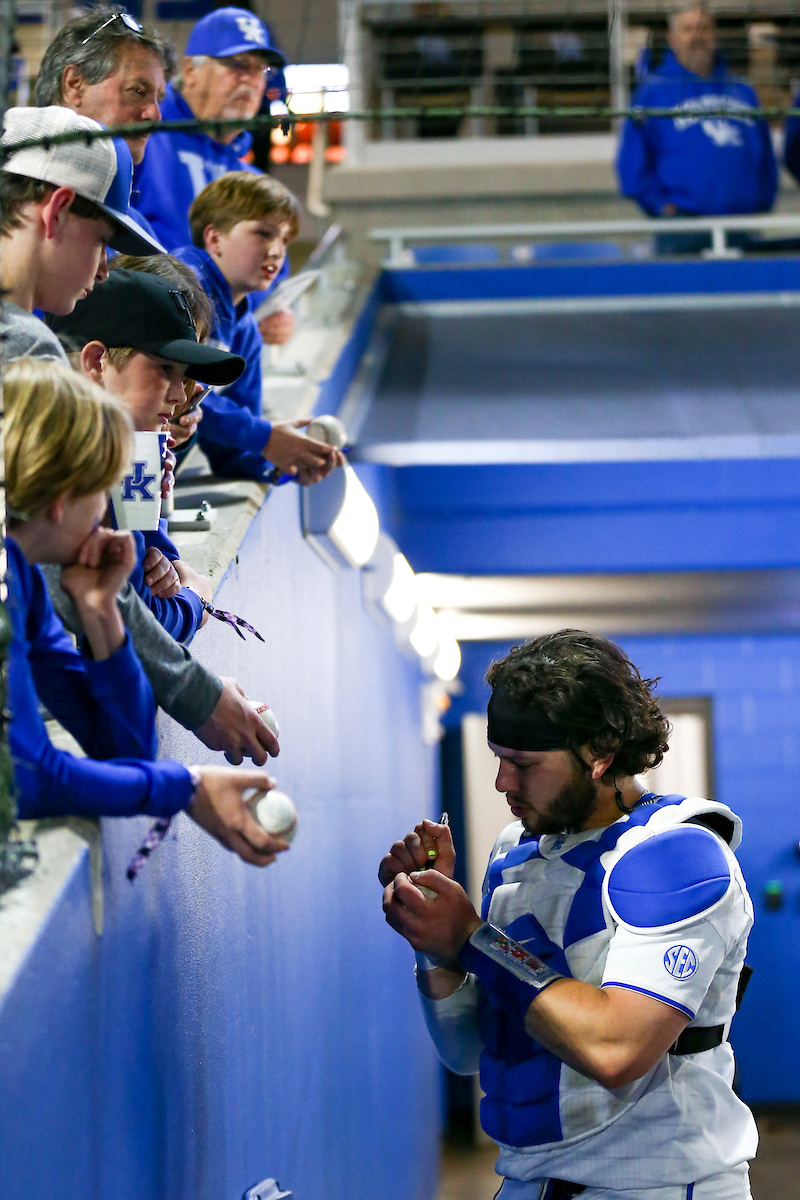 Alonzo Rubalcaba.

Kentucky beats Morehead 7-5.

Photo by Grace Bradley | UK Athletics