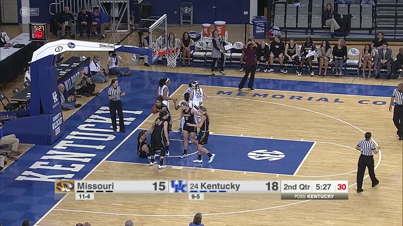 WBB: Kentucky 64, Mizzou 62