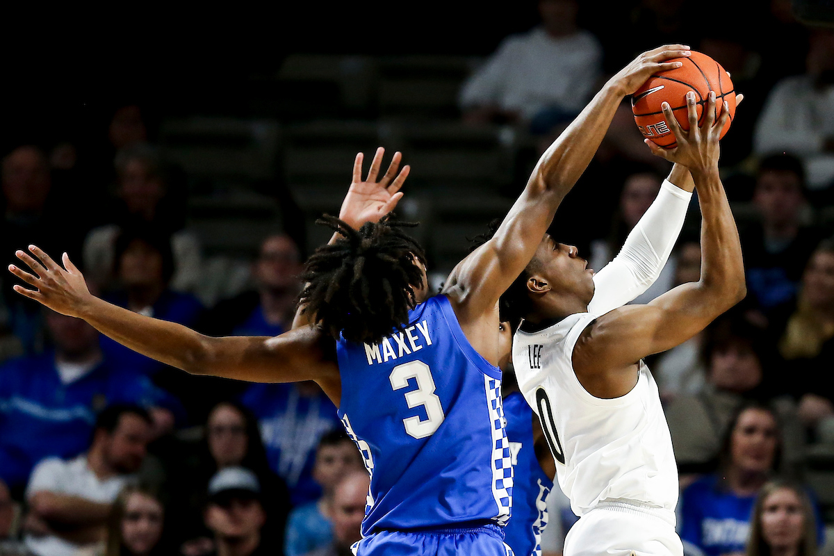 Tyrese Maxey. 

Kentucky beat Vanderbilt 78-64.

Photo by Chet White | UK Athletics