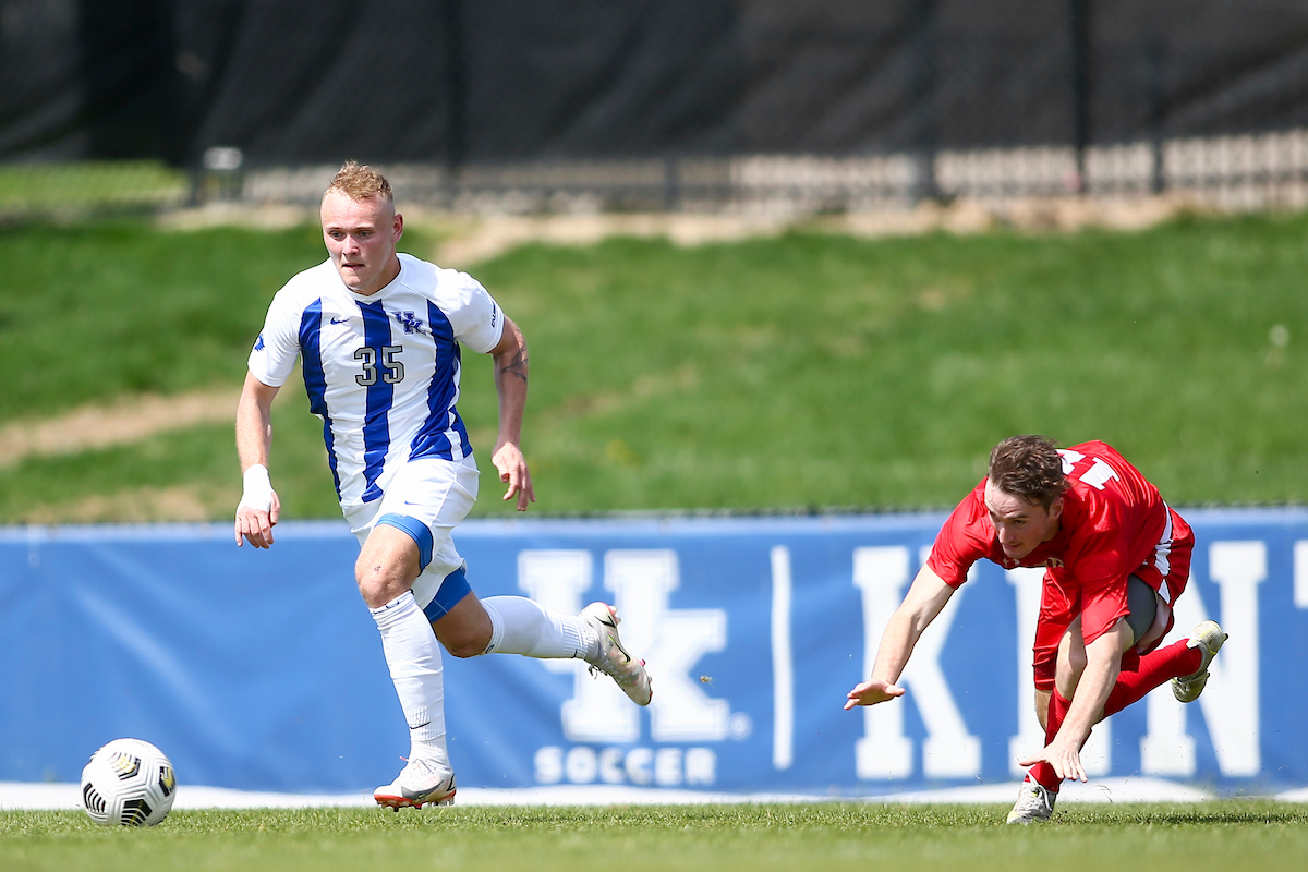 Casper Grening.

Kentucky loses to Bradley 2-1.

Photo by Grace Bradley | UK Athletics
