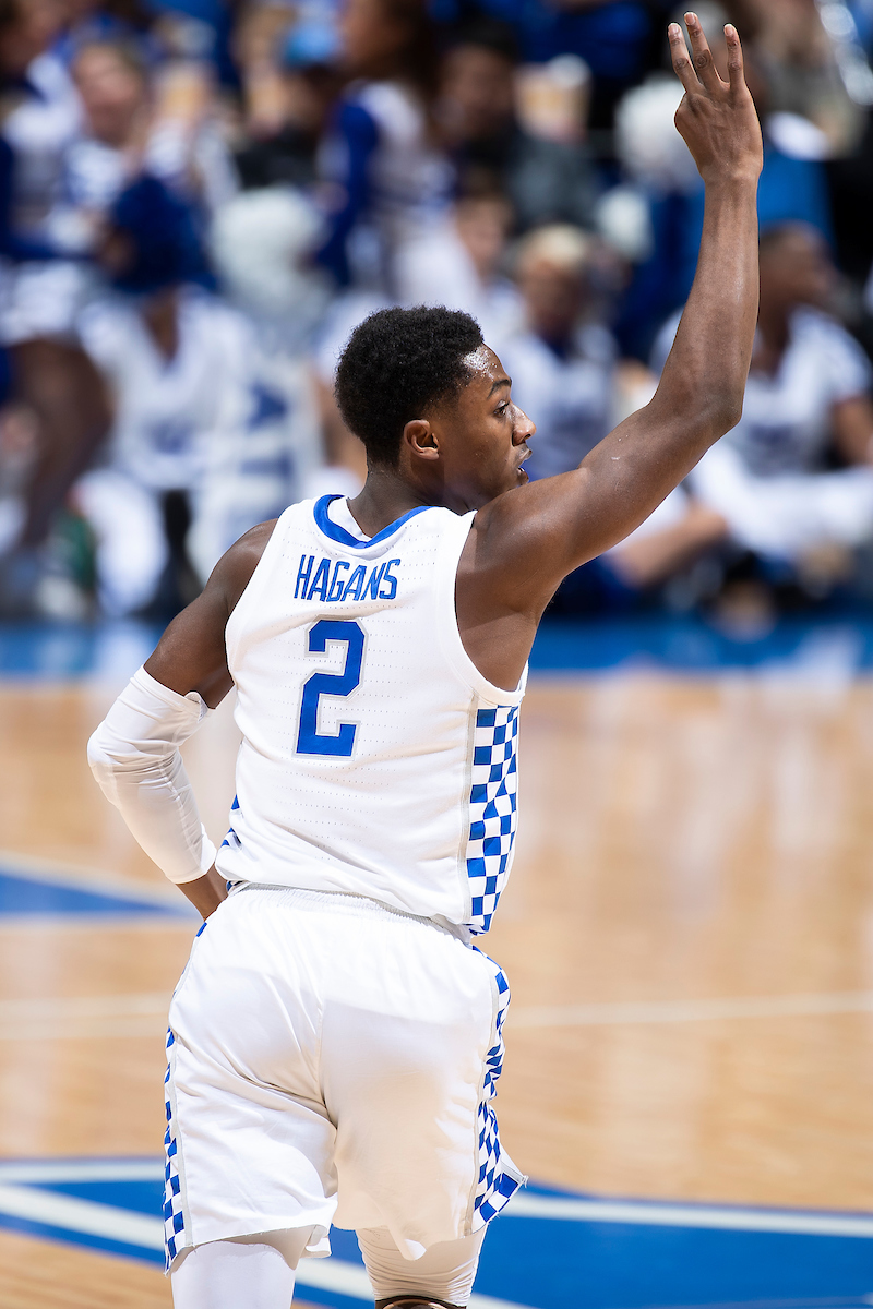 Ashton Hagans.

Kentucky beats Monmouth at Rupp Arena 90-44.

Photo by Chet White | UK Athletics