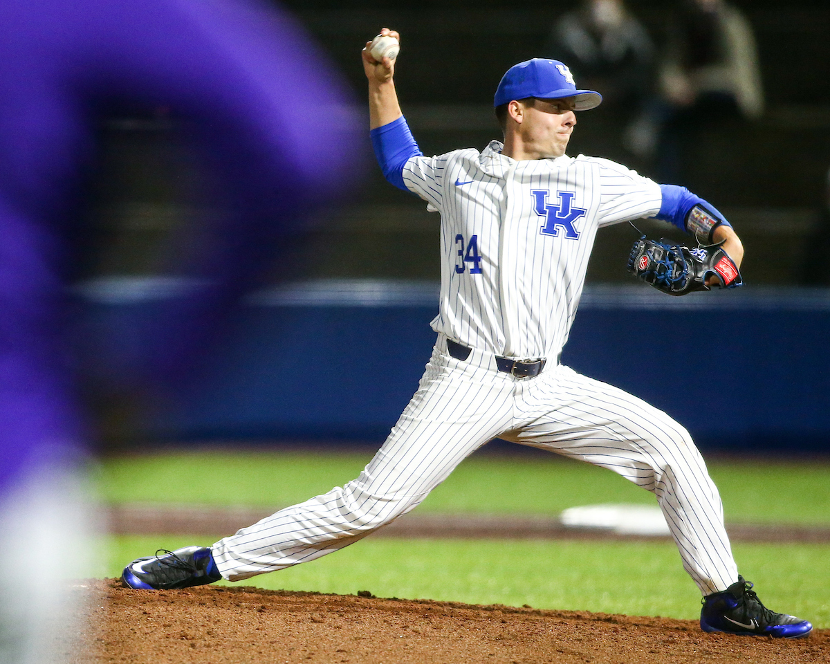 Sean Harney. 

Kentucky loses to LSU 8-6. 

Photo by Eddie Justice | UK Athletics
