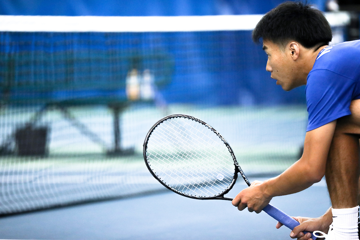 Ryo Matsumura. 

Kentucky men's tennis falls to Tennessee 0-4 on Sunday, April 14th..

Photo by Eddie Justice | UK Athletics