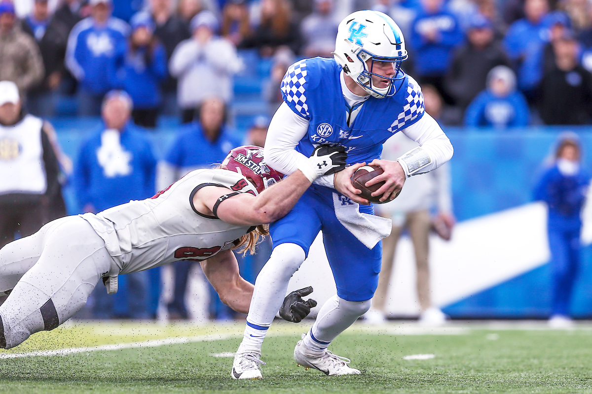 Beau Allen.

Kentucky beat New Mexico State 56-16.

Photo by Sarah Caputi | UK Athletics