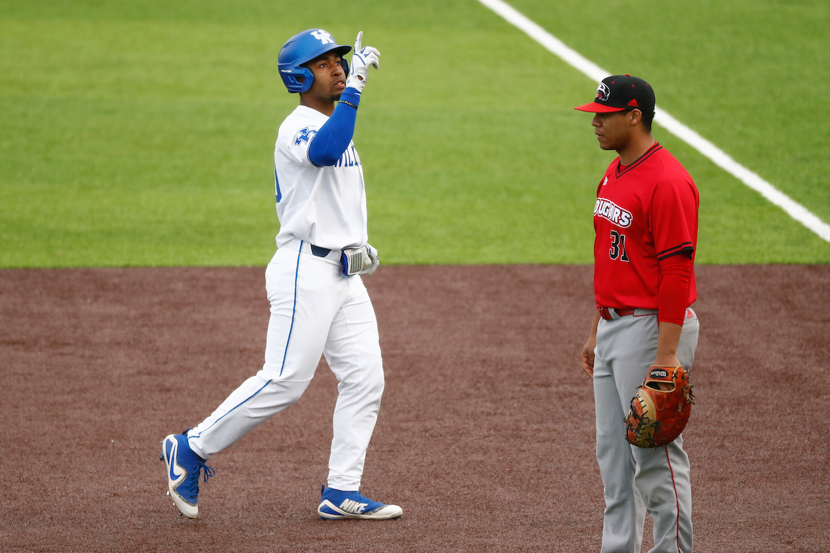 Jaren Shelby.

Kentucky beat SIU-Edwardsville 6-4 at Kentucky Proud Park.

Photo by Chet White | UK Athletics
