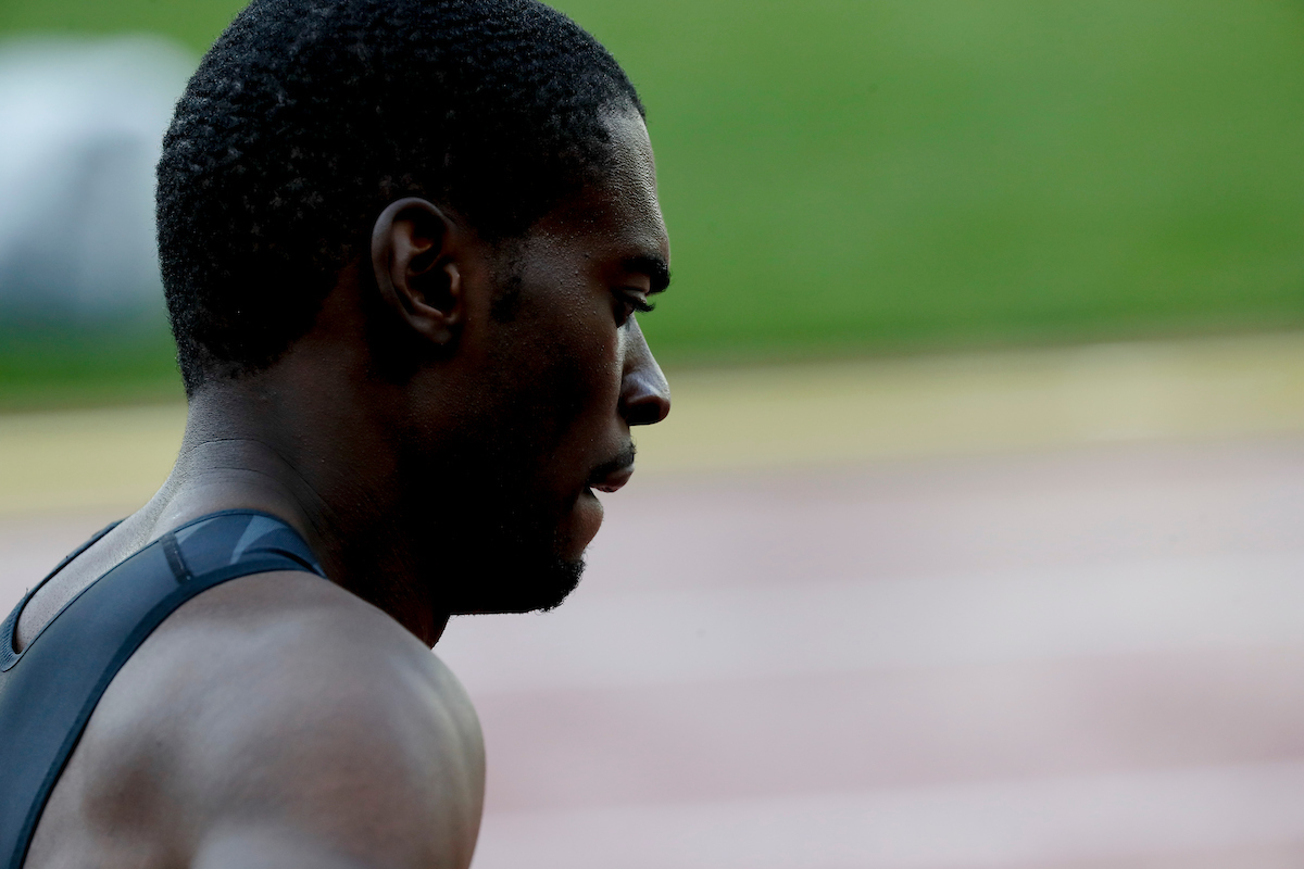 Dwight St. Hillaire.

Day 1. 2021 NCAA Track and Field Championships.

Photo by Chet White | UK Athletics
