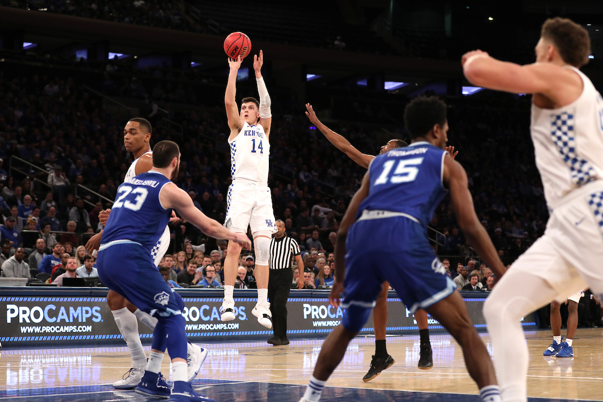 Tyler Herro.

UK falls to Seton Hall 84-83.

Photo by Quinn Foster | UK Athletics